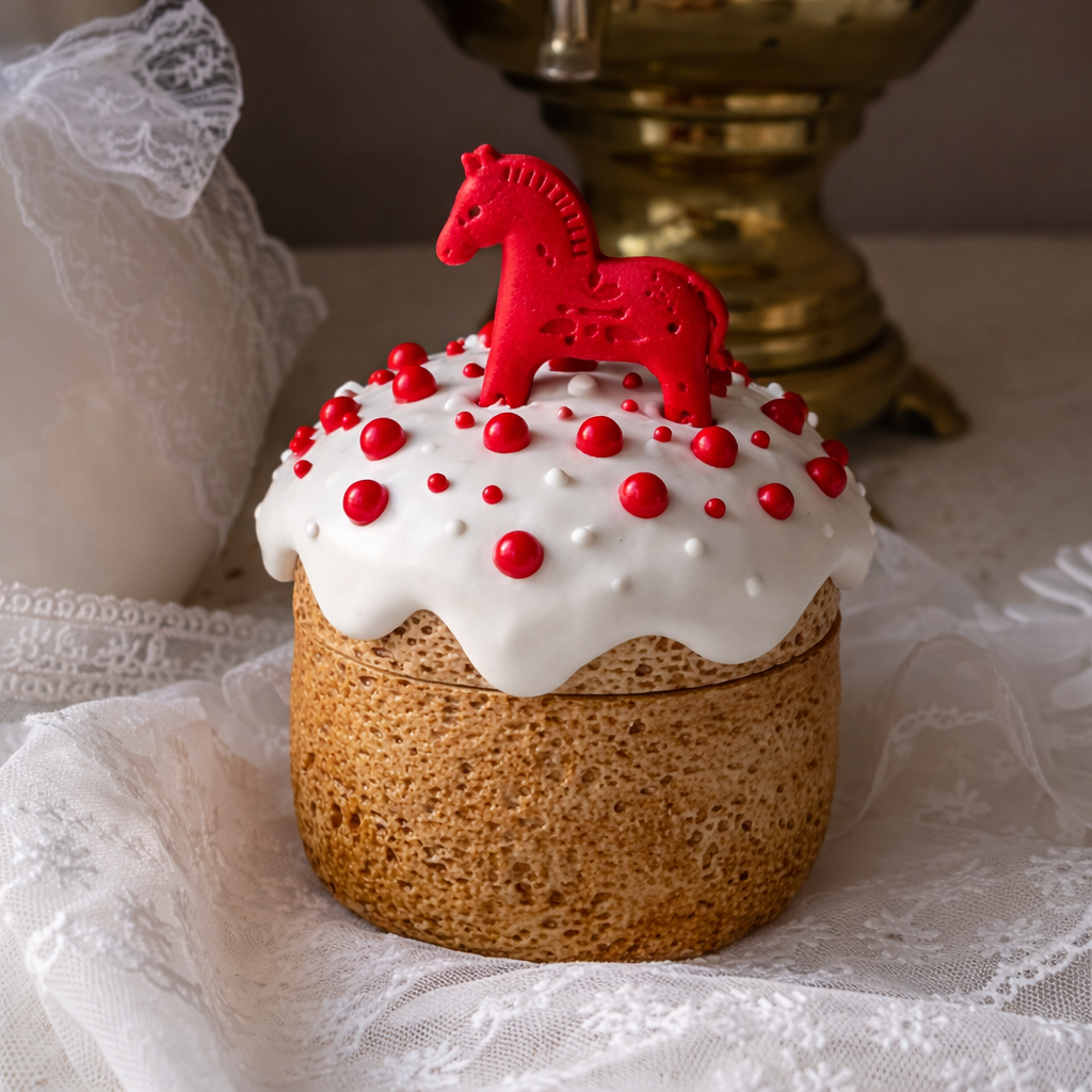 Пасхальный кулич " Русская сказка" 700 гр.