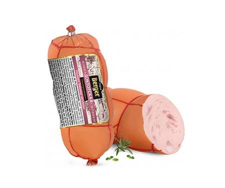 Saucisse du docteur au jambon. 500 grammes