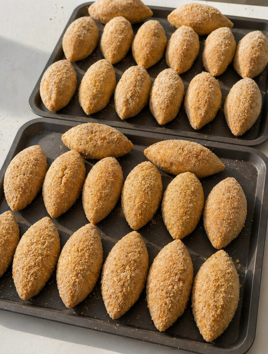 Poulet à la Kiev. Paquet de 5 pièces. Produit semi-fini surgelé.