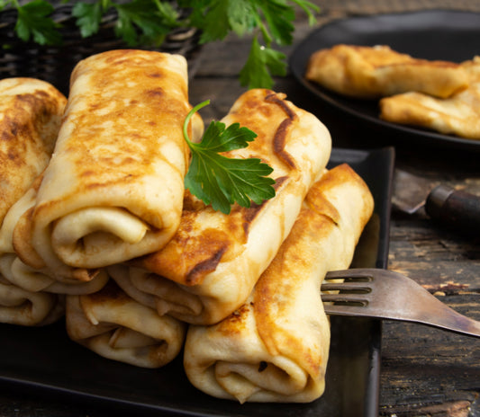Pancakes with chicken filling. 3 pcs.