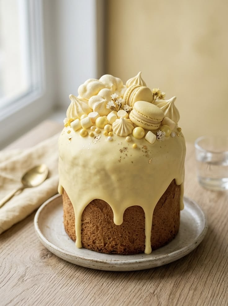 Пасхальный кулич " Солнечное утро" 500 гр