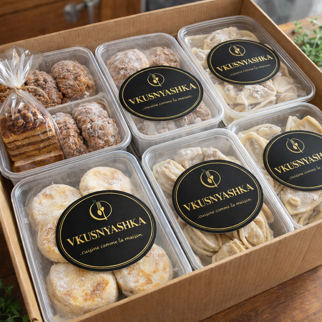 Box "DOMIK" by Vkusnyashka