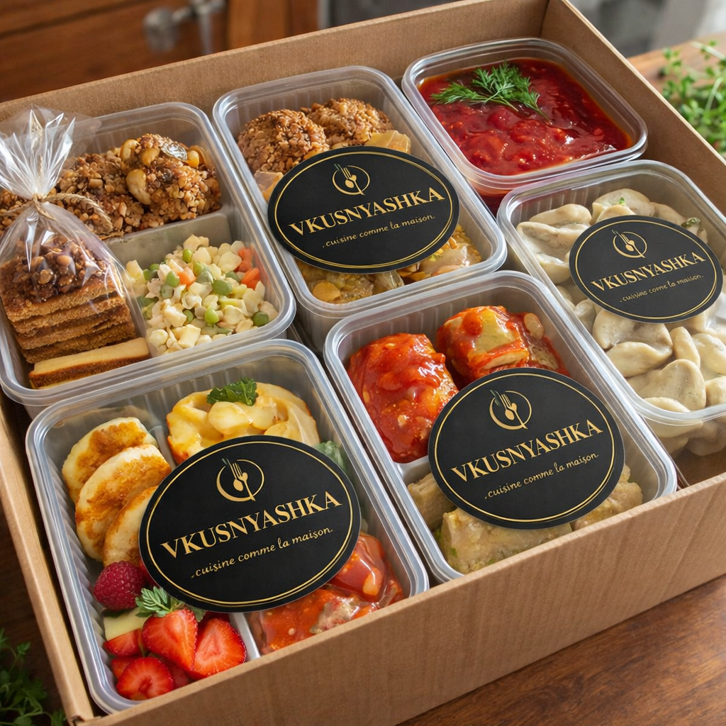 Box "DOMIK" by Vkusnyashka