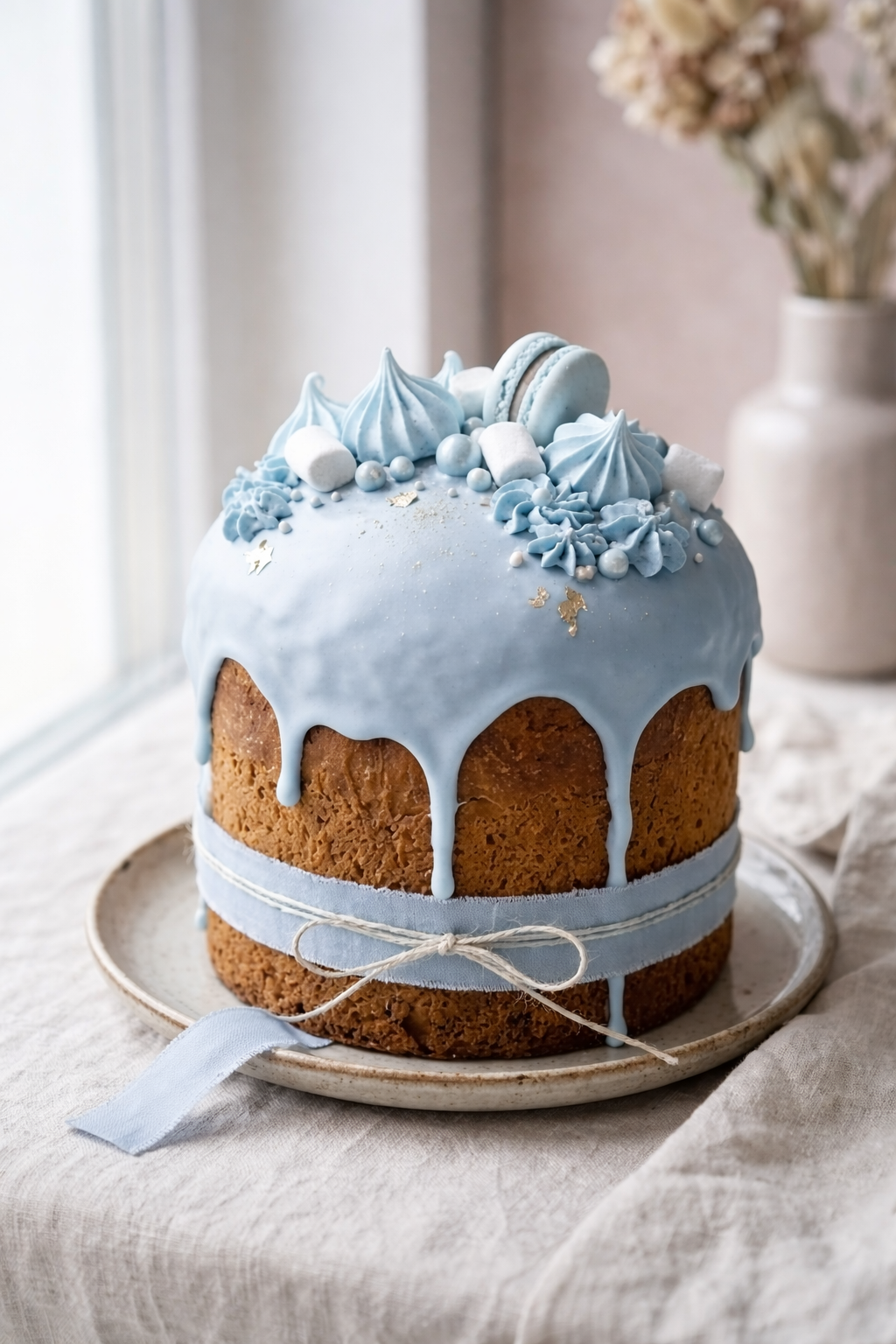 Пасхальный кулич "Небесная нежность" 500 гр