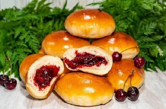 Cherry pies. 1 pc.
