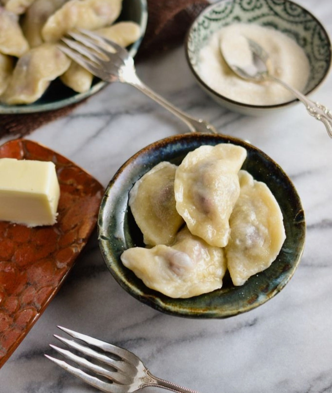 Dumplings with cottage cheese without sugar 1 kg (frozen semi-finished product)