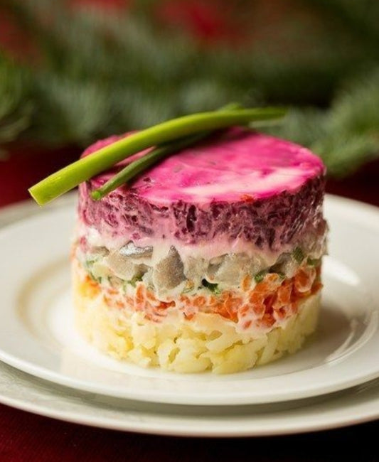 Salad "Herring under a fur coat" (~4-6 persons) diameter 15 cm.