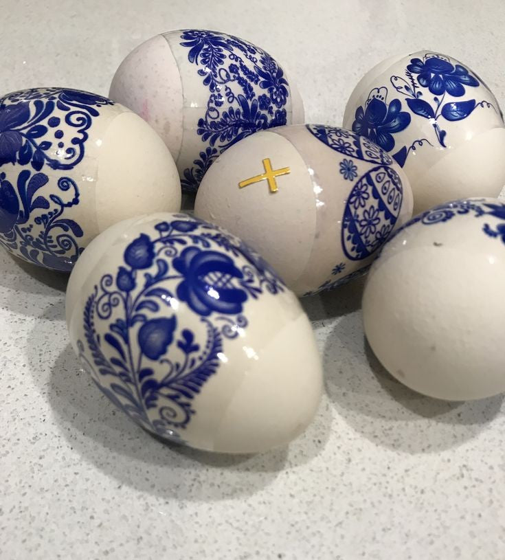 Label for Easter eggs GZHEL 5 pcs.